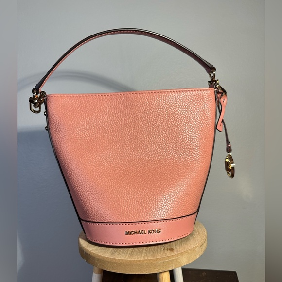 MICHAEL Michael Kors Handbags - Michael Kors Townsend Small Leather Convertible Bucket with No Crossbody Strap